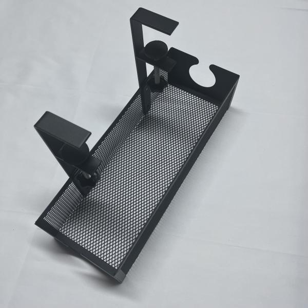 Metal Under Desk Cable Management Box Clamp for Supporting Fixed Storage Holders