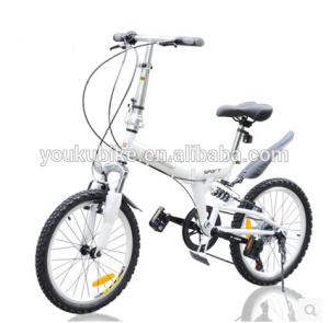 China 20 Speed Aluminum Folding Mountain Bike factory