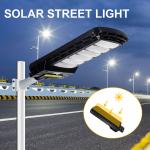 Lithium Battery 100w 150w All In One Solar LED Street Light Control Waterproof