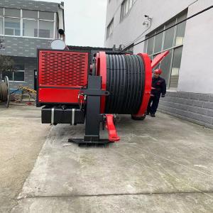 China 220KV Transmission Power Lines 2x40KN 8T Tensioner Stringing Equipment factory