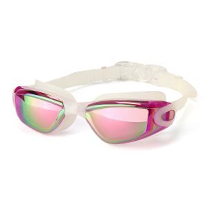 China Women Anti Fog UV Protection Swimming Goggles Professional Electroplate Waterproof Swim Glasses factory