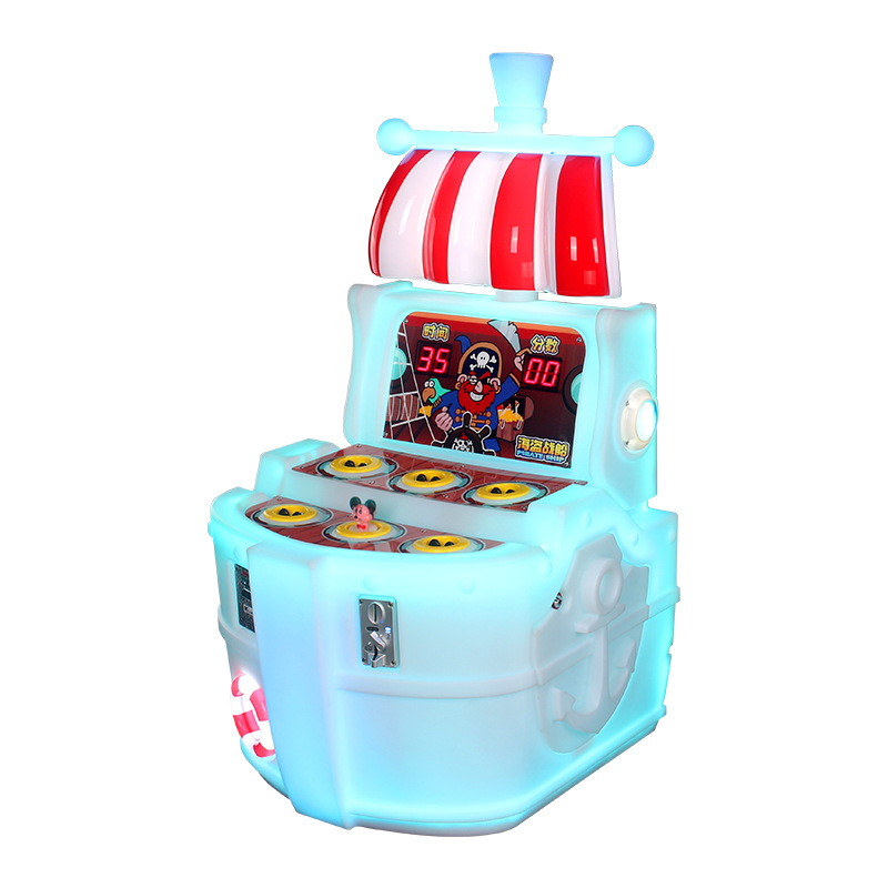 Hammer Hamster Game Coin Op Kiddie Ride Arcade Hitting Mouse Machine Gameplay