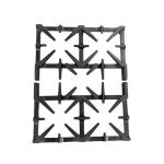 Commerical Kitchen Cast Iron Enamel Pan Support for Gas Cooktop