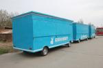 Customizable Corporate Bulk Customized Food Trucks with Stainless Steel