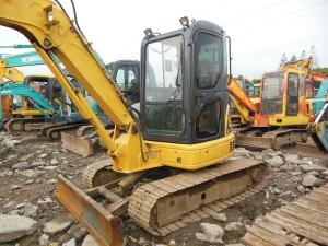 China used Komatsu pc55 min Excavator,komatsu digger for sale factory