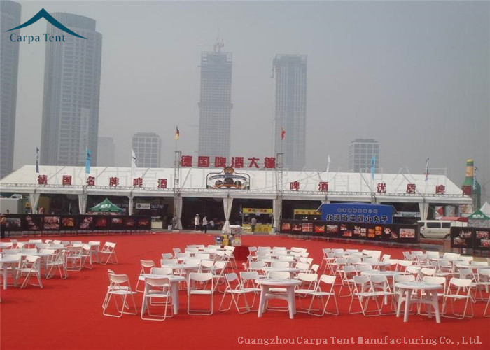 European Linings Clearspan Structure Double Coated PVC Over 200 People