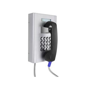 China Stainless Steel Prison Jail Phone Calls Wall Mounted Anti Vandal factory