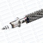 Cr20Ni80 Dry Burning Finned Heating Pipe 20KW Corrosion Resistance