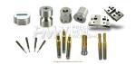 Custom punches including ejecting punch for stamping dies, made of DC53, 1.2379,