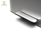 Rolling Cover Type 28L*2 Stainless Steel Soft Close Square Pedal Trash Bin for