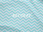 Printing Ocean Retro Polyester Knit Fabric Seamless Glossy Soft Feel