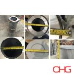Polyurethane Spun Bonded Medium Filter Cartridge In Powder Coating