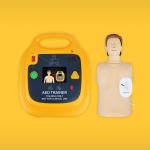 3.7v AED Machine CPR Training Plastic Automatic External Defibrillator