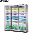 110V 60Hz Commercial Supermarket Refrigerator Anticorrosive For Shop