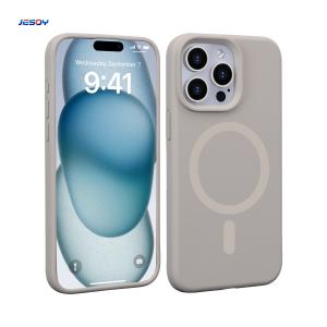 China IPhone 14 13 Pro Max Magsafe Silicone Case Shockproof Protection Mobile Cover factory