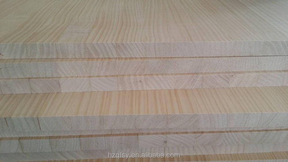 Customizable Solid Pine Board in Natural or Bleached Finish for Your Requirements