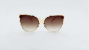 China Oversized Fashion Eyewear Cateye Designer Sunglasses with UV 400 Protection high end handmade acetate glasses for Women factory