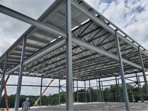 China Heavy Duty Q345B H Beams Fabricated Steel Structure For Workshop factory