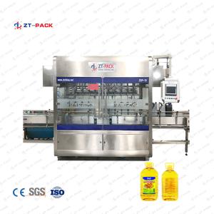 China Flow Meter Edibel Oil Sunflower Oil Food Oil Plastic Bottle Glass Bottle Olive Oil Filling Machine factory