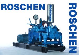 China Blue Horizontal Three Cylinder Mud Pumps For Drilling Rigs RS-120-2 factory