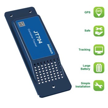 China Engineering Plastic 200mA Container GPS Tracker 8000MAH Cargo Tracking Devices factory