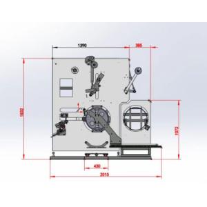 PLC touch screen operation automatic strapping machine, PP packing tape servo