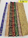 Wholesale price sequins lace wedding dress african embroidery lace fabric party