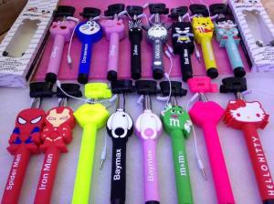 China Wholesale popular handheld selfie cartoon monopod for smart phone factory