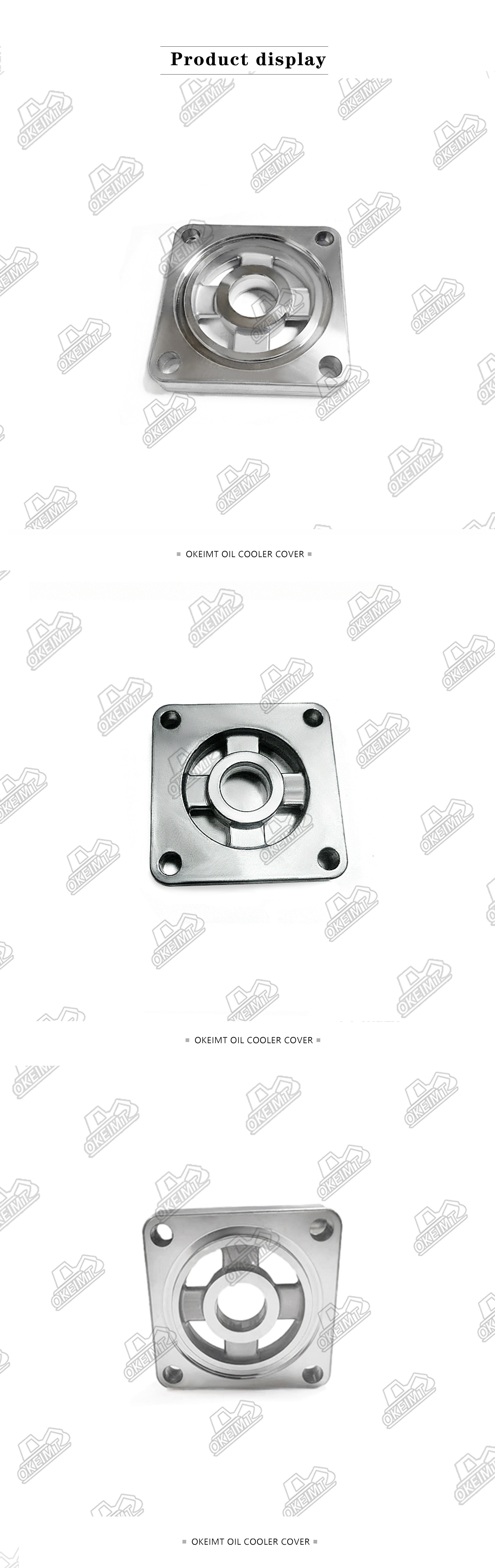 Factory Hot Selling High Quality Cast Aluminum Oil Filter Head PC60-7