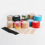OEM customized design color print waterproof kinesiotape tape