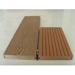 140mm x 25mm Wpc Foam Composite Decking Planking / Bottom Board For Exterior