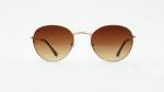 Polarized Sunglasses Classic Small Round Metal Frame for Women Men Durable Metal