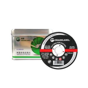 China Flat Type 4-1/2&quot; 1mm 4.5 Inch Stainless Steel Cutting Discs factory