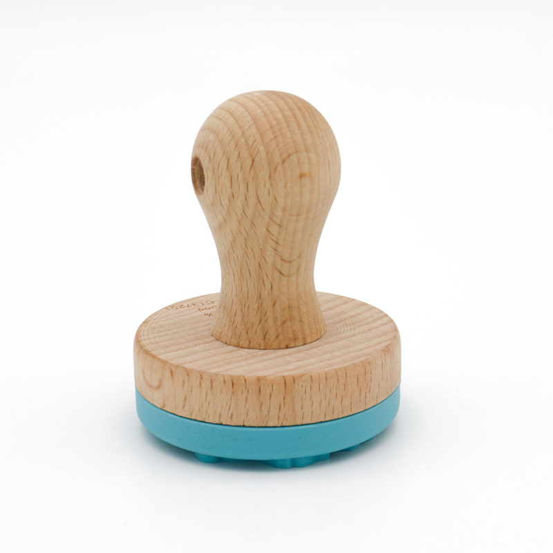 Childrens Toy Silk Printing Cartoon Cookie Stamp Gift Custom Wooden Toy Stamp