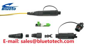 China 5G IP67 Huawei MINI Fiber Optic Waterproof SC Fast Connector Outdoor Optical SC Quick Connector factory