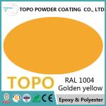 Rebar Steel Epoxy Powder Coat Paint , RAL 1004 Powder Coating Corrosion