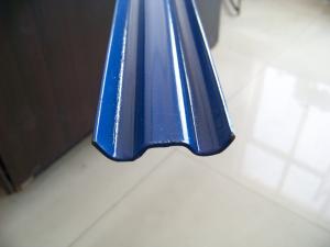 China Easily Assembled Metal Safety Fencing Powder Coated Green H Type Post factory