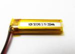 501240 3.7 V 200mah Lipo Battery , GPS Tracking Device Wearable Device Battery