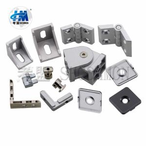 China Aluminium Profile Connectors Corner Angle Bracket factory