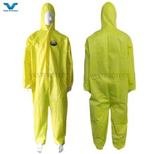 China 175*140cm Disposable Protective Microporous PPE Type 4 Coveralls For Dust Protection factory