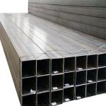 Black Hollow Square Tube 38x38 Square Carbon Steel Tube Q235 Q235B