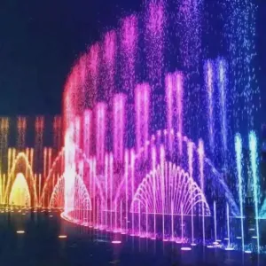 China Modern Underground Fountain Floor Fountains Music Control factory
