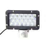 Waterproof IP67 10-30V Square 24W 8 inch Car LED Work Light For SUV ATV Car
