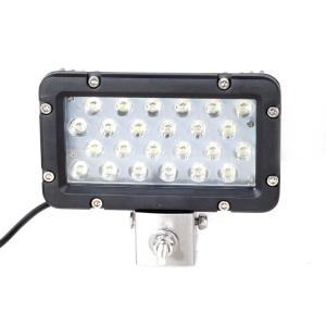 China Waterproof IP67 10-30V Square 24W 8 inch Car LED Work Light For SUV ATV Car Truck Tractor Boat factory