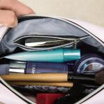 Custom Own Logo Makeup Pouch Mini Cosmetic Bag For Women Girls
