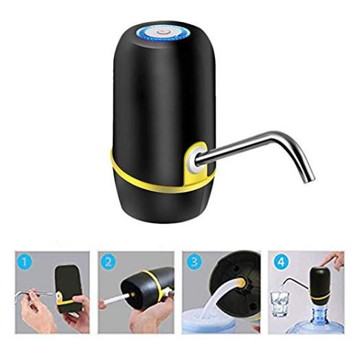 Electric Water Dispenser Pump With LED Lighting Touching Button 12 Months