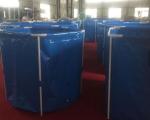 B2 B1 Fire Retardant Round Outdoor Fish Pond 2500L Alkali Resistance Eco