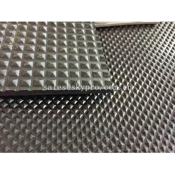 China Car Mat Black Color Rubber Sheet Roll , Rubber Mat Roll 3mm X 1.5m X 15m factory