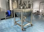 IBC Vacuum Moveable Powder Bin Vacuum Conveyor For Powder Bin Blender Stainless