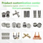SKD11 DME Hot Runner Mould Parts Type B Sprue Bushing TiCN Surface
